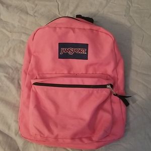 Strawberry pink jansport backpack Clearance